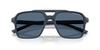 Солнцезащитные очки Armani Exchange с матовыми темными линзами 0AX4166SU [ARMANI EXCHANGE] Мужские. Рамка Синяя. Линза Синяя. ширина 57 мм.