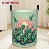 1pc Laundry Basket, Whimsical Dragon-Themed Dirt Basket - Foldable Storage Basket with Handle, Polyester Material, Perfect for Organizing Rooms And St