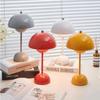New Rechargeable LED Mushroom Flower Bud Table Lamp Touch Night Light Dimmable for Bedroom Bedside Restaurant Cafe Decor Lightin