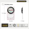 Outdoor Compass with Magnifying Glass and Ruler Scale for Students and Orienteering