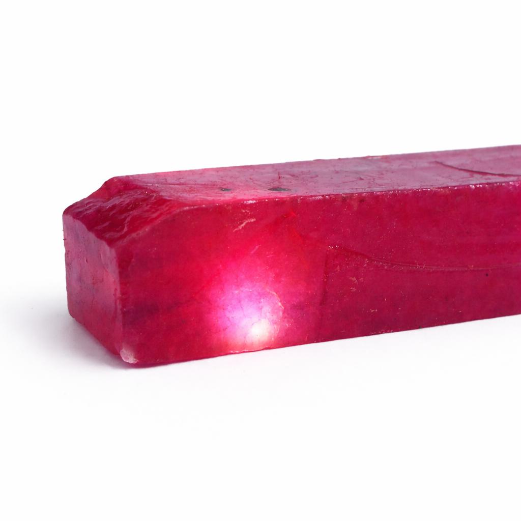 Natural Red Ruby Rough 287.10 Ct Uncut Rough Loose Gemstone CERTIFIED