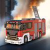 Fire Truck Building Set - City Engineering Rescue Vehicle Model - Puzzle Toy Gift for Children - Halloween and Christmas Present