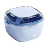 Double-layer Denture Holder Brace Storage Box BPA Free Compact Portable Drainage Layered Portable Denture Storage Case