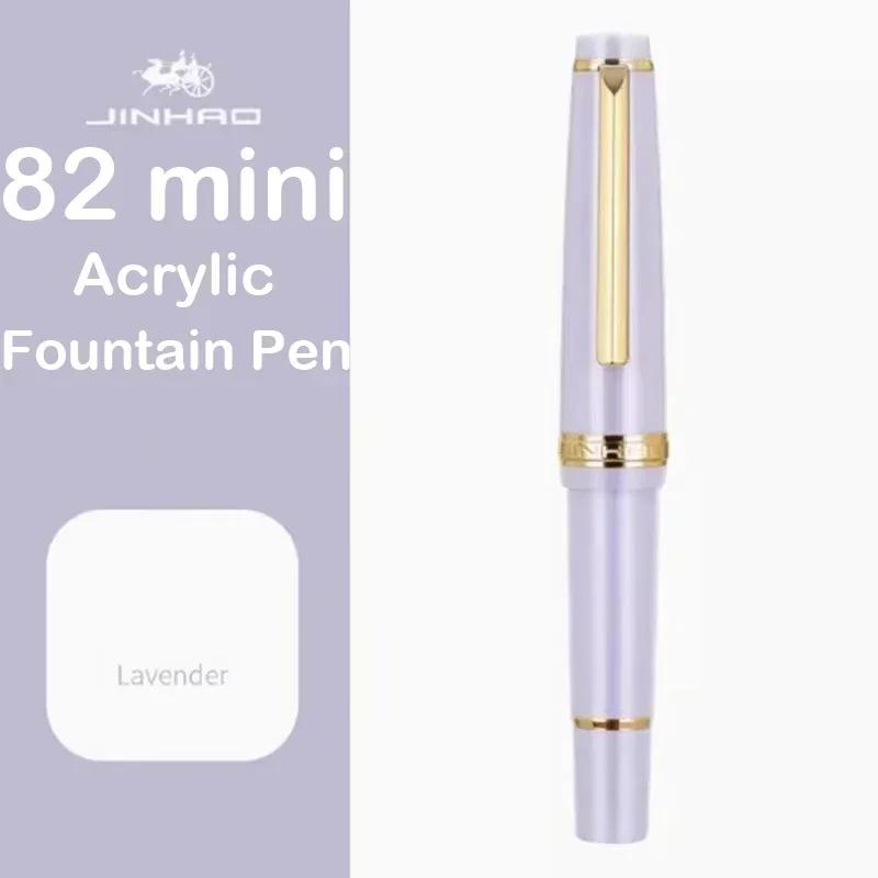 JINHAO 82 Мини Милая Короткая Портативная Перьевая Ручка Для Практики Каллиграфии Письма Деловая Ручка Офисные Школьные Принадлежности Канцелярские Товары