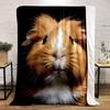 Guinea Pig Print Blanket bedroom Blanket for Livingroom Couch lunch break Soft throw for Friend's festival Gift