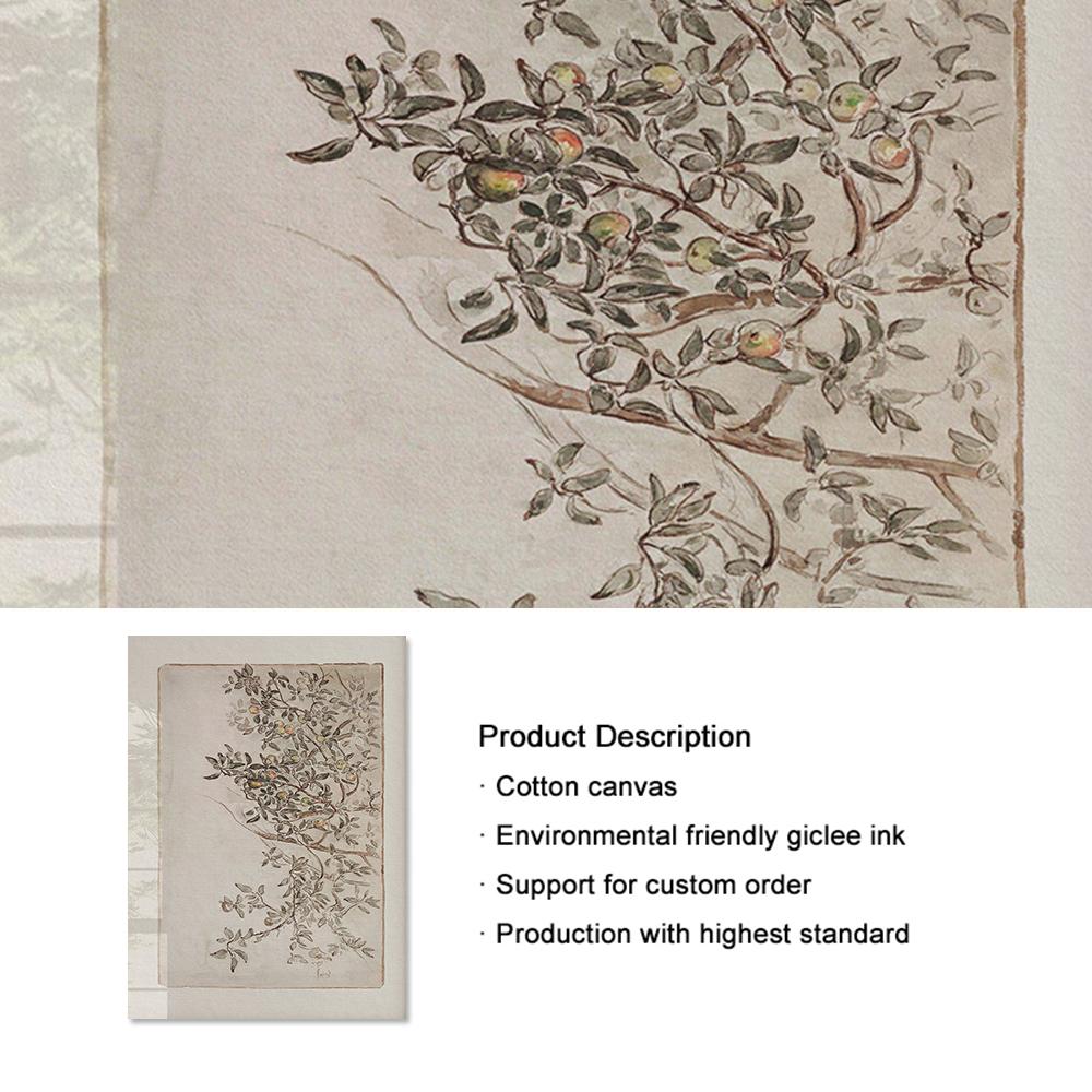 Ретро Холст Постер И Принт Винтажные Нейтральные Теплые Картины Настенный Декор Для Фермерского Дома Спальни Комнаты Домашний Декор