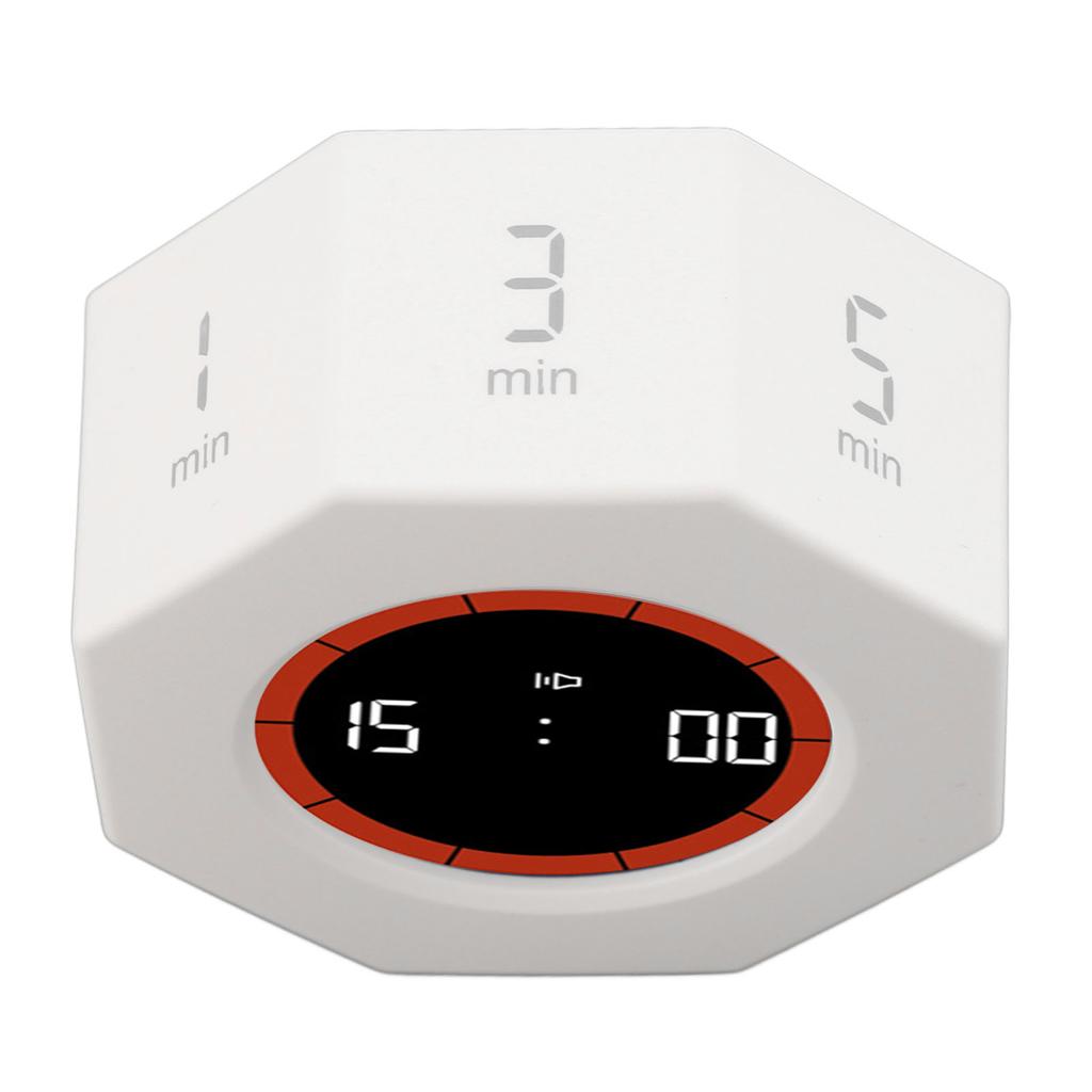 Octagon Timer Desk Productivity Timer Cube with G Sensor for Task Work Study Kitchen 1 3 5 15 30 60 90min Custom