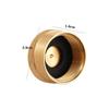 Propane Gas Cylinder Coupler Solid Sealed Cap Propane Tank Cap Protector Caps Refill Adpater