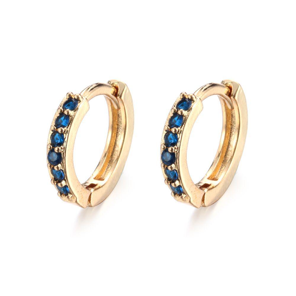 Daith Conch Snug Nose Ring CZ Ear Piercing Zircon Ear Stud Colorful CZ Earrings Cubic Zirconia