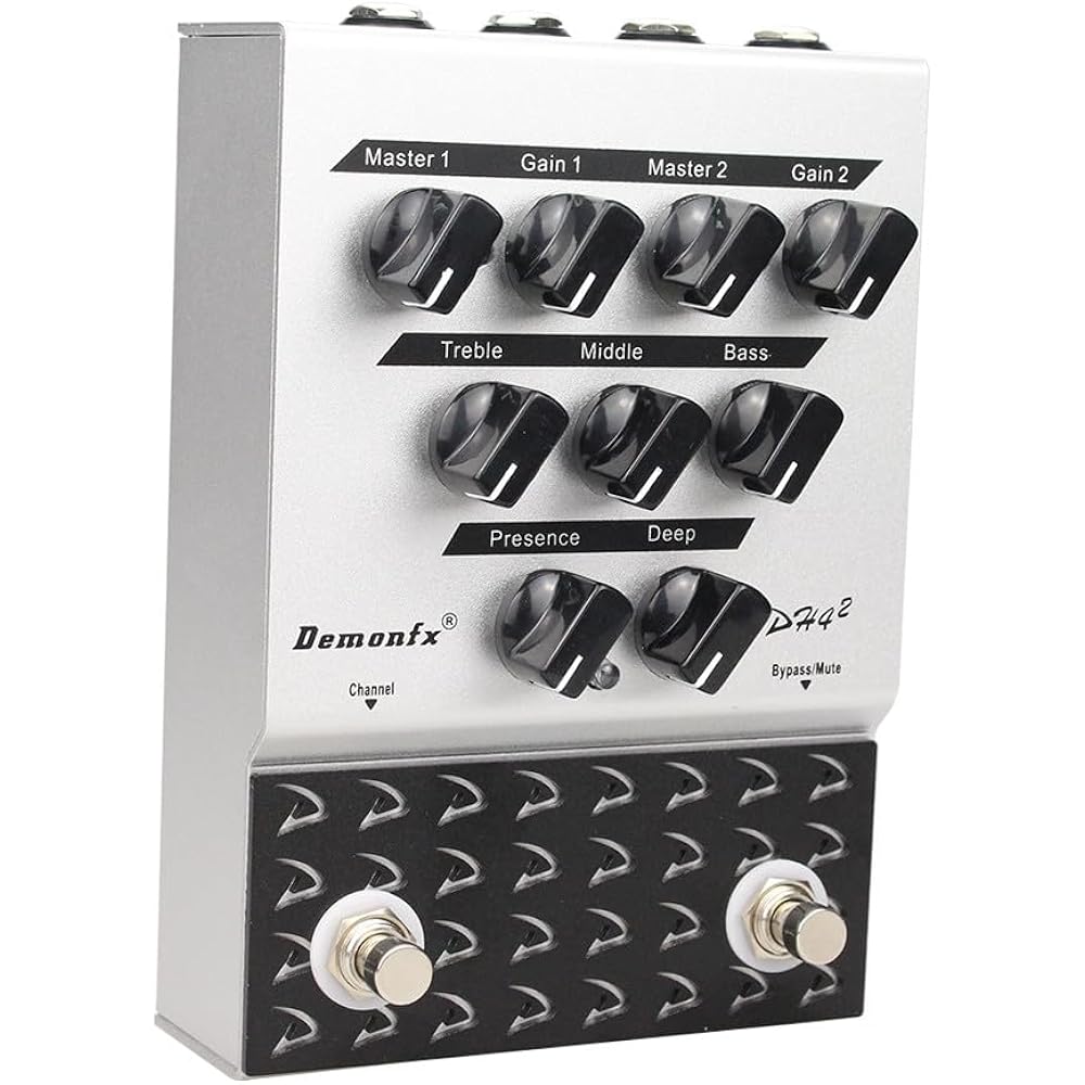 Demonfx DH4-2/OverDrive - Дисторшн Овердрайв - Гитарный эффект Дисторшн High Gain