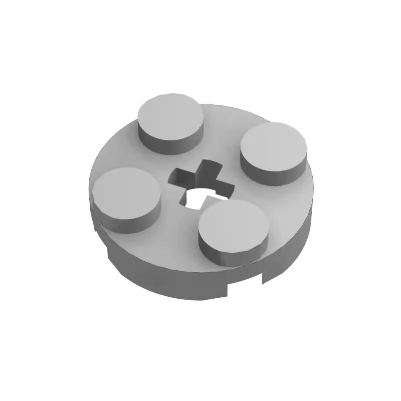 100 шт. Конструктор DIY, размер совместим с 2x2 круглым блоком 4032, пластиковые игрушки для детей