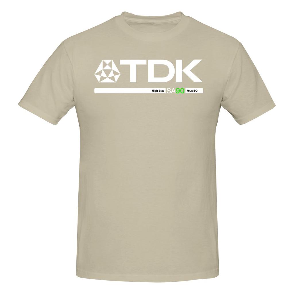 Смешная футболка с принтом логотипа кассеты TDK SA90, унисекс