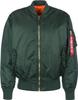 Зимняя куртка Alpha Industries MA-1 Heritage (100101) (100101-610) navy green
