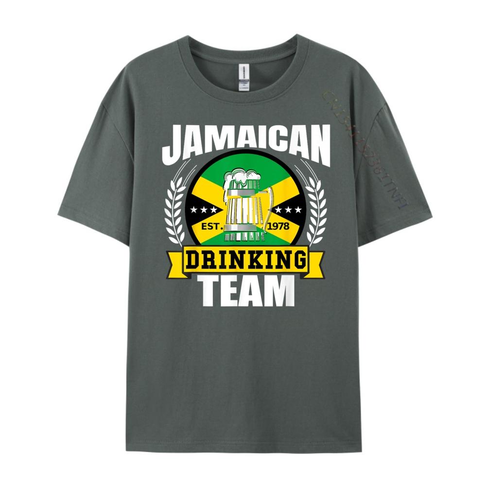 Jamaican Drinking Team Funny Jamaica Flag Beer Party Gift Mens Korean Fashion Moderate elasticity Luxury Clothes Men Hip Hop
