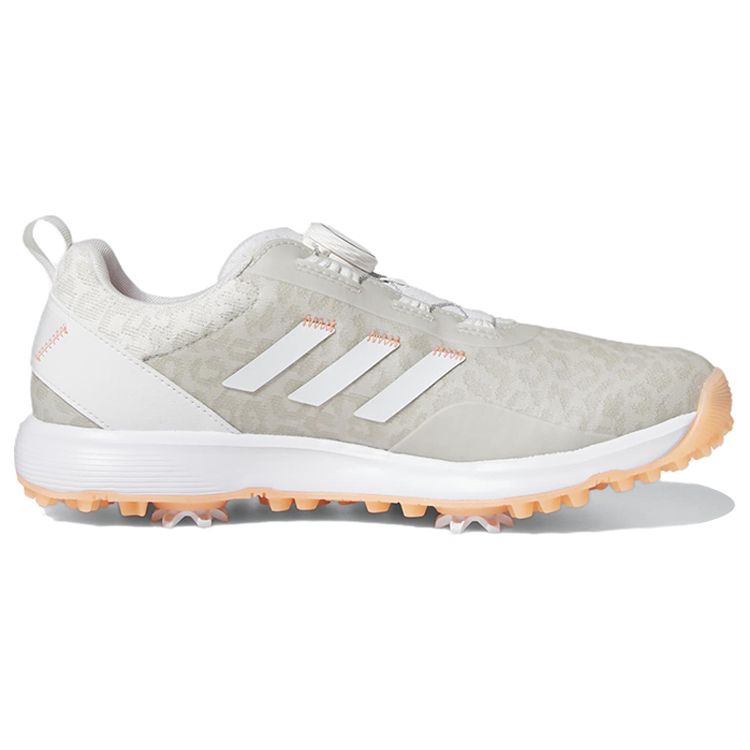 adidas S2G BOA Leopard - Белые женские кроссовки Coral Fusion Cloud-White GV9434