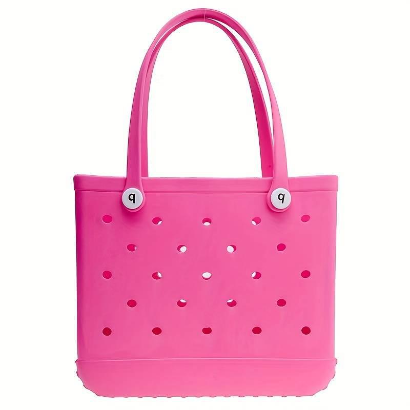 European & American EVA Beach Tote: Versatile Handbag, Pet Carrier & Storage Basket