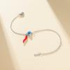 Cazador Stainless Steel Blue Evil Eye Italian Horn Charm Bracelets for Women Bracelets Lucky Protection Jewelry Gift 2026
