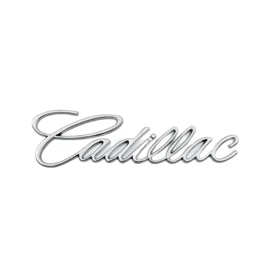 For Cadillac Logo Escalade CT5 CT6 XT5 XT6 DTS SLS XLR ATS SRX Tiburon Car Side Fender Rear Letter Sticker Styling Accessories