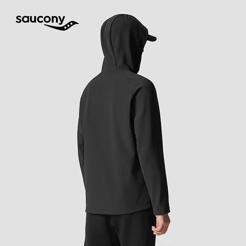 Saucony Men's Outdoor Hooded Thermal Jacket