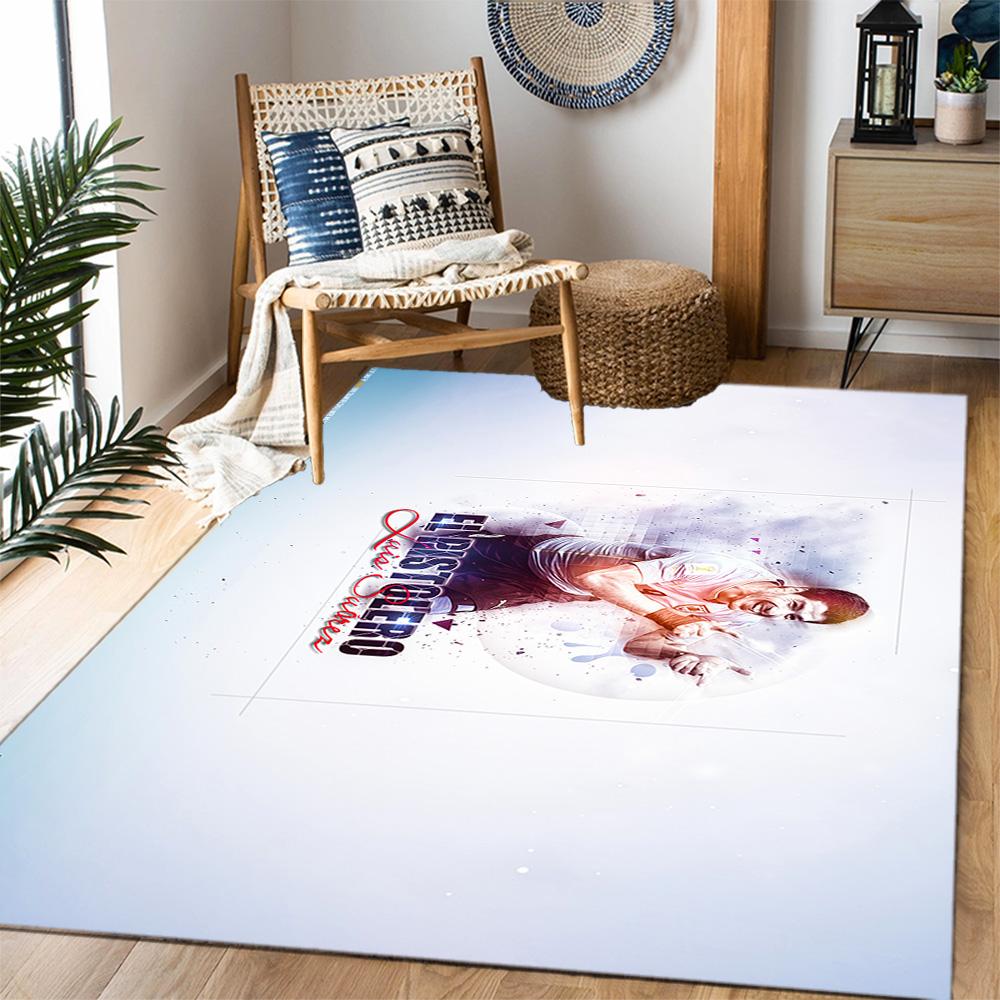 Ecuadorian Football Legend Floor Mat Perfect for Game Room Dormitory Kitchen Entryway Anti-slip Rug Anime Office Decor
