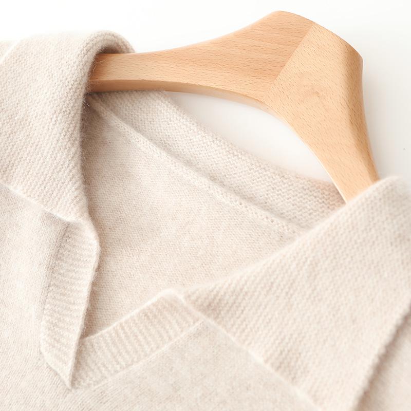 Женское платье-свитер 100% шерсть MODERN NEW SAGA V-образный вырез трикотажный длинный пуловер воротник поло зимние джемперы шерстяное длинное платье женское