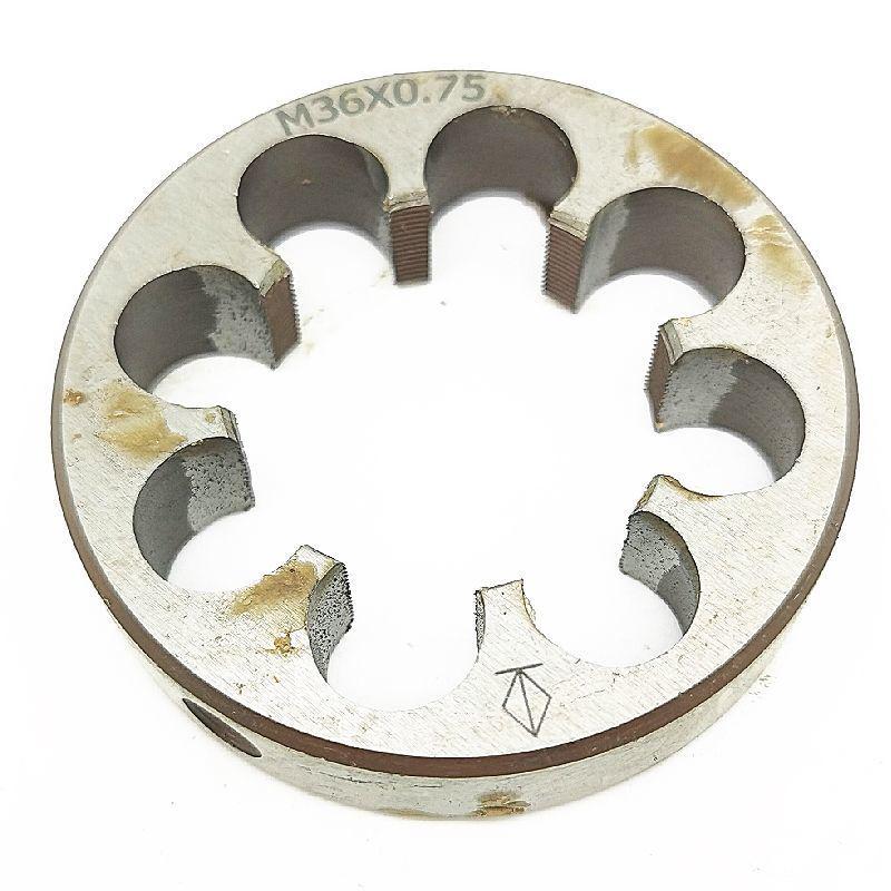 Круглая плашка M33-M36x4, 3, 2, 1.5, 1.25мм Правая/Левая, Прямая/Обратная резьба, Для высокоскоростной обработки и нержавеющей стали