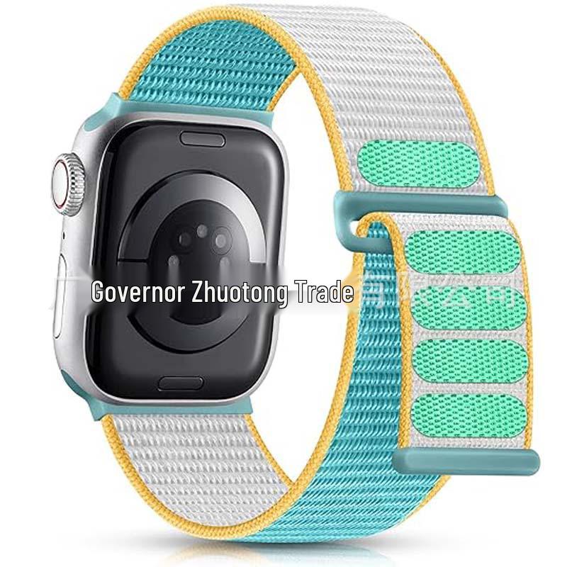Совместимый Apple iWatch11 Двухсекционный Нейлоновый Петлевой Ремешок Ultra3 Плетеный Ремешок