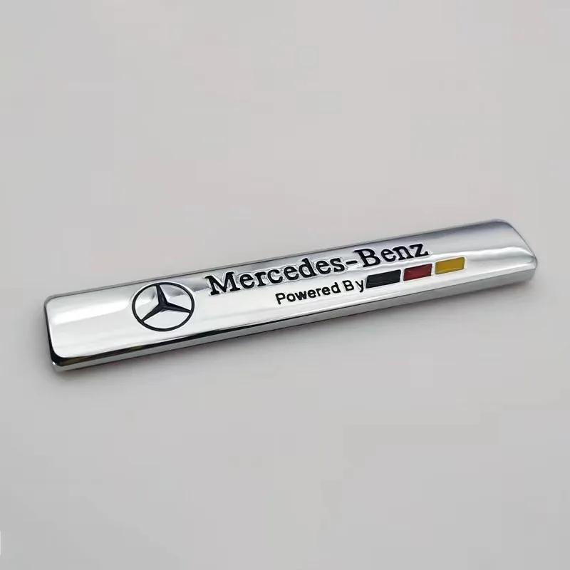 CEK1 2025 Hot 3D Car Trunk Decal Sticker Badge Emblem Decals Decoration For Mercedes Benz AMG W206 W204 W205 W212 W213 W221 W222 W223