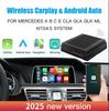 Декодер беспроводного CarPlay и Android Auto Mercedes NTG4.5 для навигации Becker