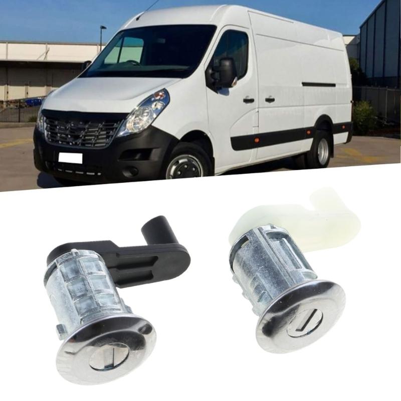 Цилиндр дверного замка для MOVANO 98-16 7701470944 Цилиндр дверного замка с 2 сменными аксессуарами для ключей