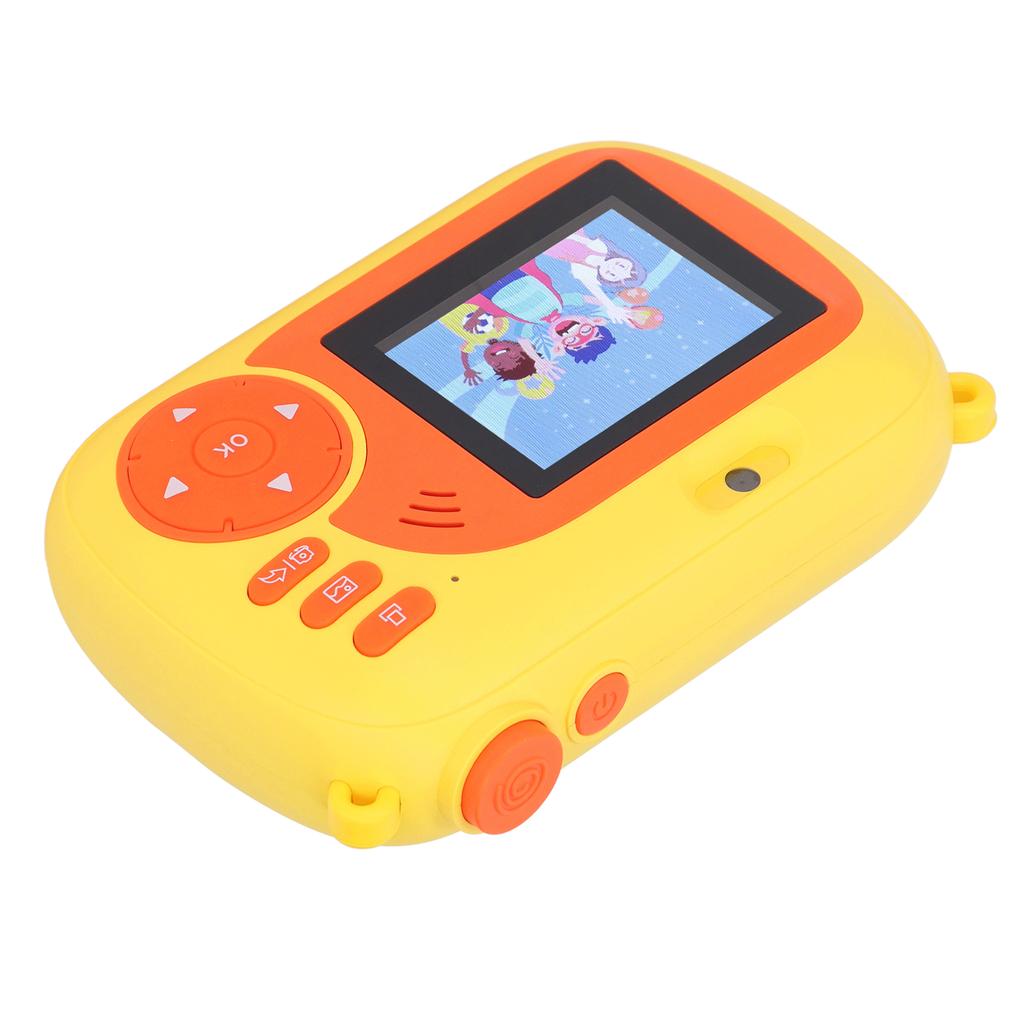 Thermal Printing Instant Camera Selfie Camcorder Toy 2.4in HD Screen for Kids Birthday Christmas