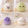 Adorable Plush Dumpling Keychain Cute Stuffed Animal Doll For Girls Bags And Gifts