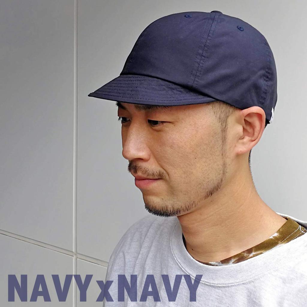 Базовая кепка судьи Enchi из тефлона с короткими полями, водоотталкивающая, ручная стирка, защита от ультрафиолета, свободный размер, темно-синий/синий