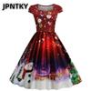 JPNTKY Модные Летние Весенние Повседневные Платья с Коротким Рукавом