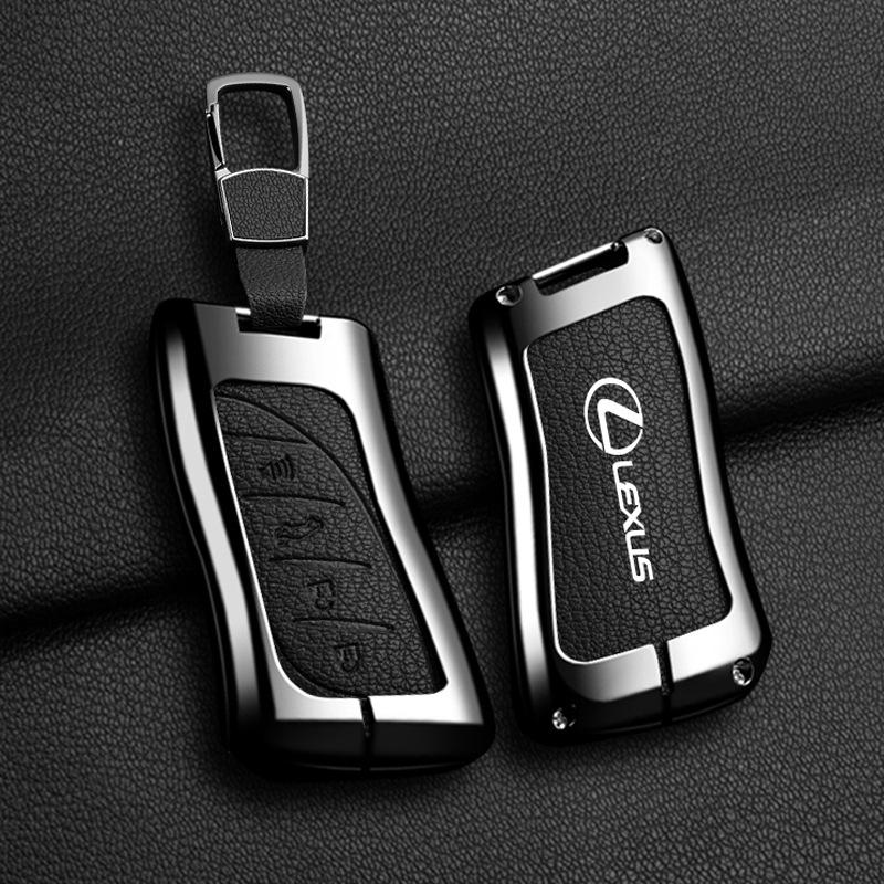 Vintage Leather Car Key Case Fob Cover For Lexus RX 300 330 350 400h ES GS RX LX GS GX NX Is 250 200 LX470 570 GX460 470 CT200h AEO1
