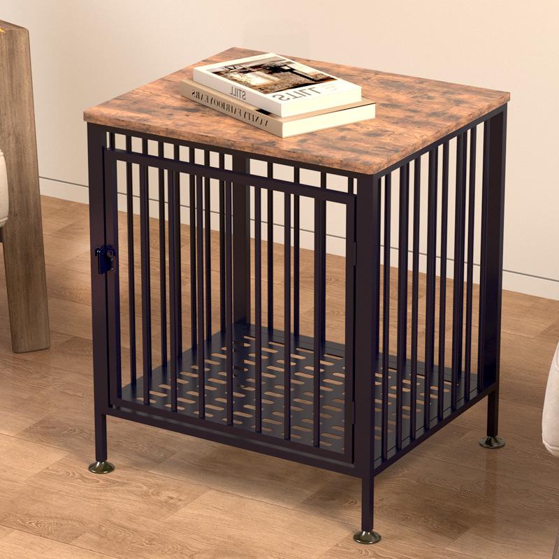 Multipurpose Small Dog Cage: Furniture-Style Side Table, Bedside Table, TV Stand, or Pet House