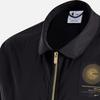 Nike Мужская куртка с длинными рукавами на молнии и вышитыми буквами NBA, черная FD8436-010