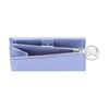 LOUIS VUITTON Lisa Cow Leather Wallet Women's Blue M26518