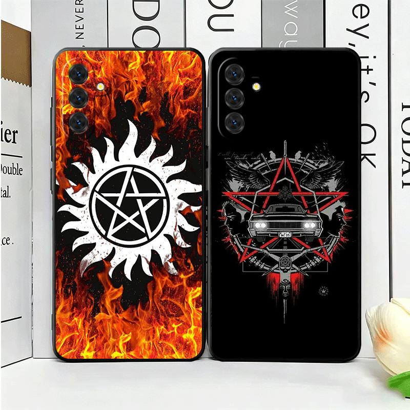 Supernatural SPN Babaite Soft Phone Case for Samsung A17 A37 A57 A16 A26 A36 A56 A15 A25 A35 A55 A14 A24 A34 A54 A13 A23 A33 A53