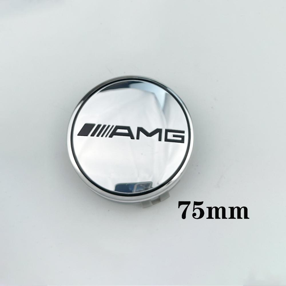 4Pcs For Mercedes Benz AMG C207 C218 A207 C117 CLA CLS E Class W212 S212 X166 W176 W205 75mm Car Wheel Center Logo Hub Cap