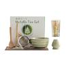 Japanese Tea Bowl Set 8 Pieces Complete Kit With Bowl Scoop Holder Sifter Japanese Tea Ceremony Set For Beginners Friends Mom