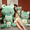 Прекрасные длинные ноги лягушка плюшевые игрушки милая улыбка лягушка плюшевая подушка мягкая игрушка в виде животного для детей подарок на день рождения и Рождество