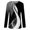 Womens Long Sleeve Round Neck Shirts Basic Tee Casual Top Fall Trendy Tunic Outfits Fitted T Shirts