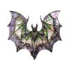 Gothic Bat Window Hanging Ornament Imitation Stained Glass Style Bat Hanger Pendant  Gift
