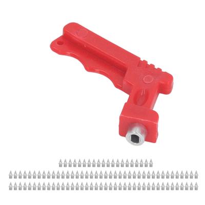 100 шт. Шипы для трека и кросса, шипы для обуви для гольфа с ключом для шипов, замена для спринтерской спортивной обуви для короткого бега по треку