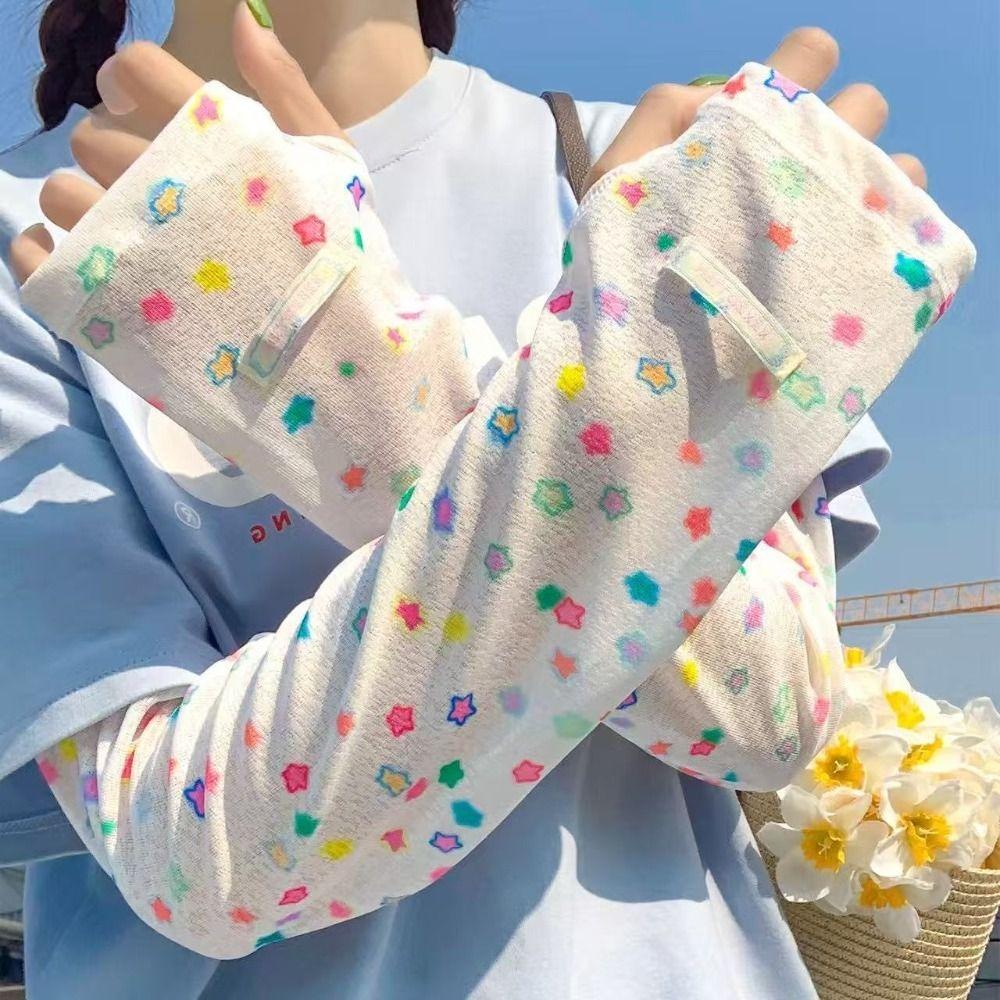Thumb Hole Arm Sleeves UV Protection Cycling Sleeves New Sun Protection Sleeves  Driving