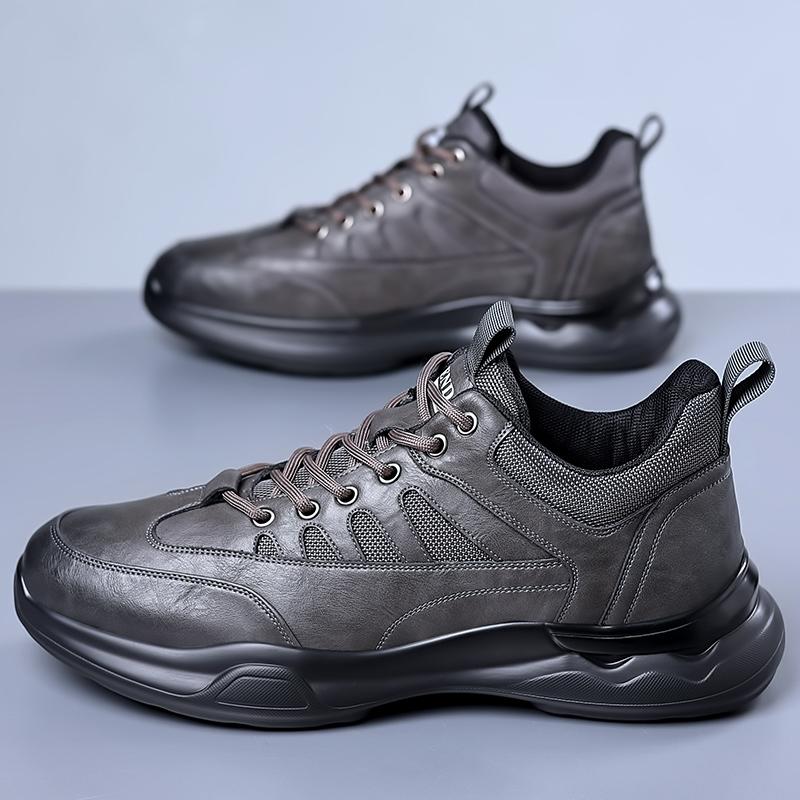 FashionFashionable Новые износостойкие нескользящие туфли-оксфорды для мужчин, спортивная обувь для активного отдыха, мужская рабочая обувь на шнуровке, бесплатная доставка