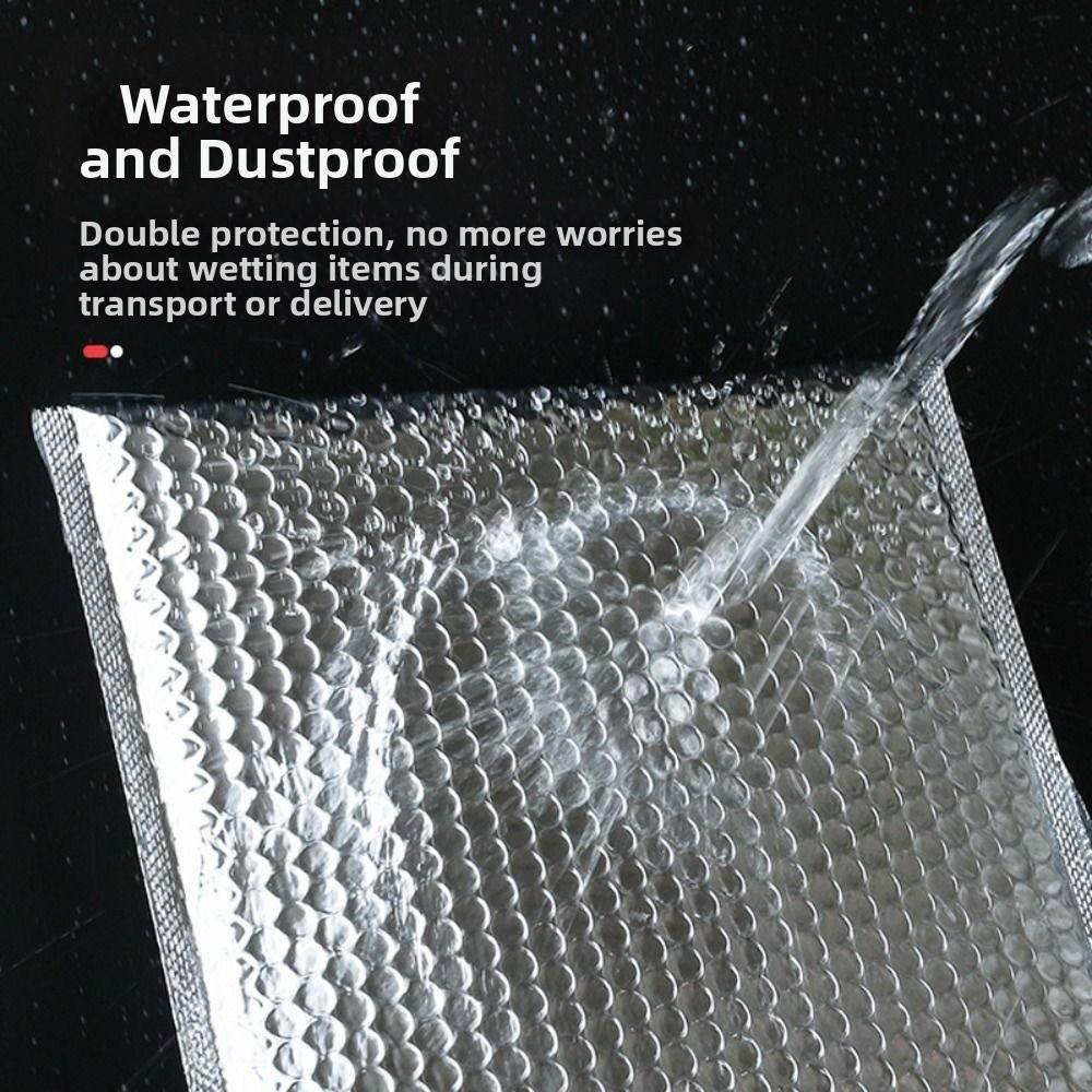 10Pcs Waterproof Holographic Shipping Bags 18cm Foam Envelope Durable Shipping Bags