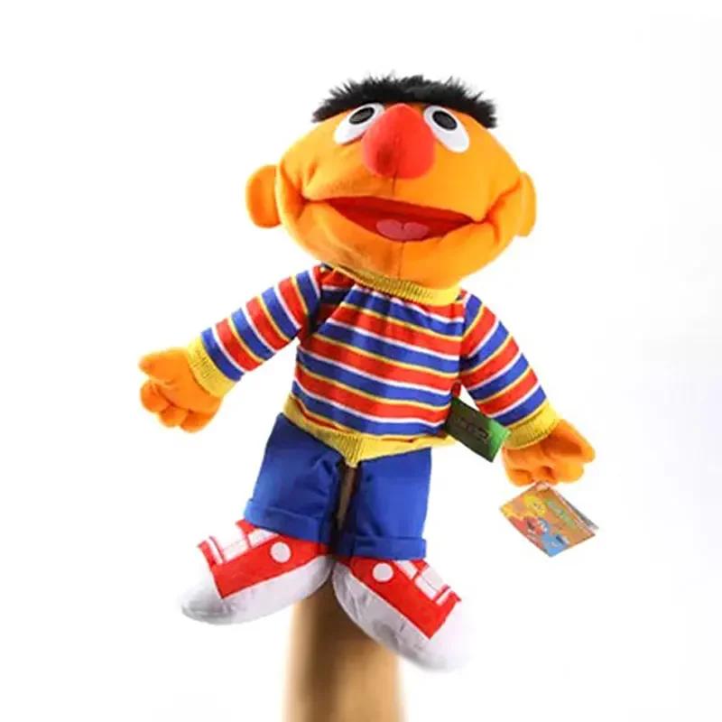 Оригинальная Большая кукла-перчатка для кукольного театра Sesame StreNging Кукла Элмо Мультфильм Мягкие плюшевые куклы День Рождения Для детей Дети Подарки на Новый год