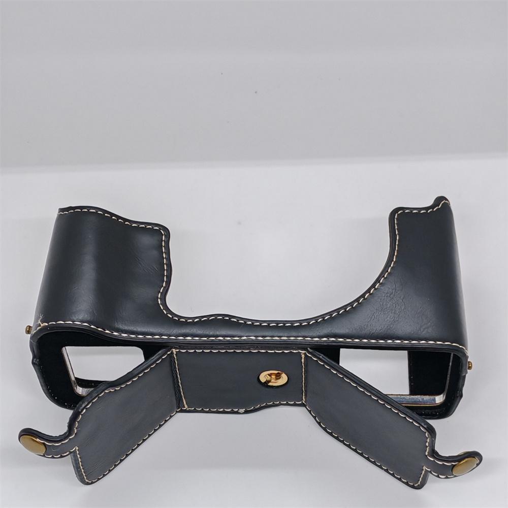 PU Leather Camera Half Case for Fujifilm GFX50R Fuji GFX 50R Base Cover Battery Opening Shell